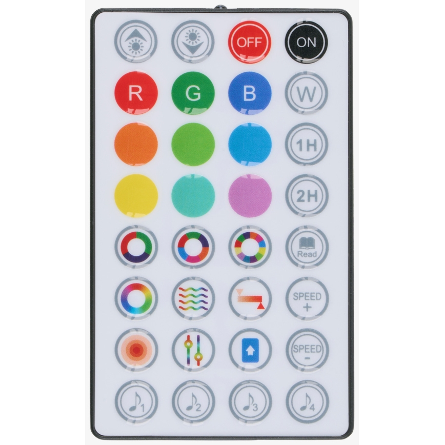 Grundig - LED RGB himmennettävä lattiavalaisin 2-in-1 LED/230V + kaukosäädin