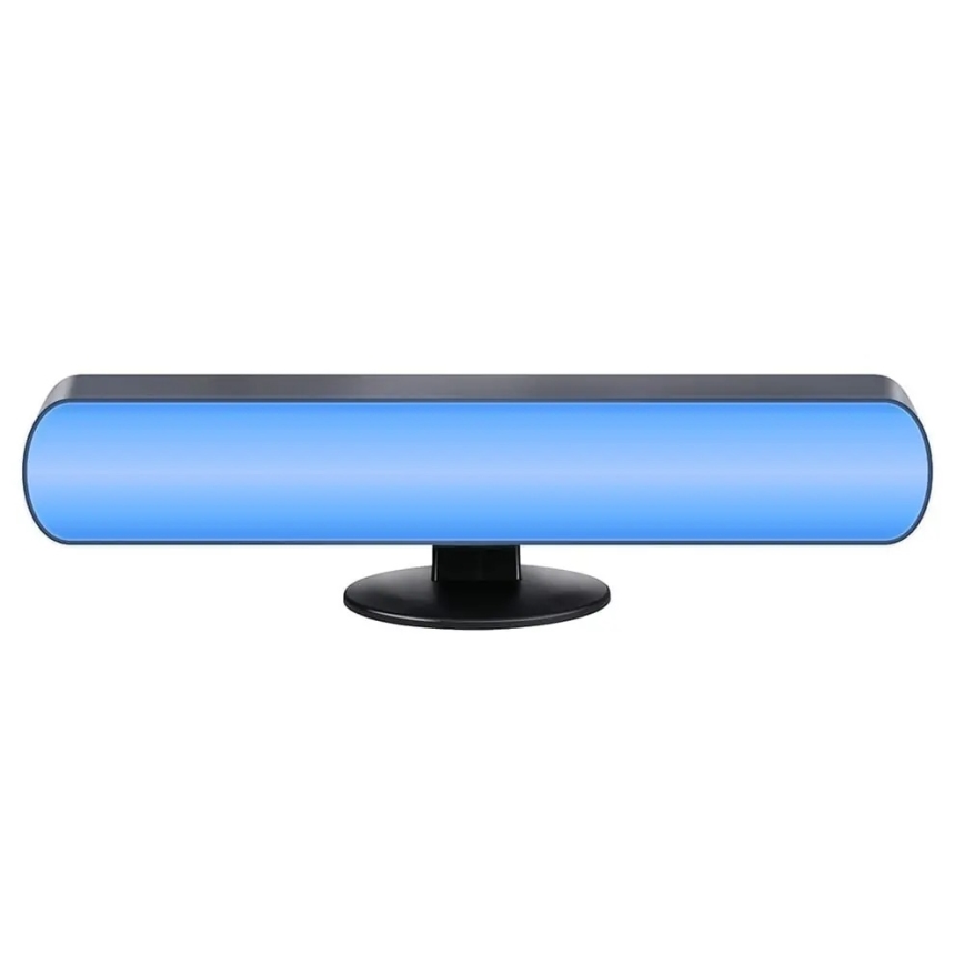 Grundig - LED RGBW himmennettävä pöytävalaisin LED/0,7W/5V musta + kaukosäädin