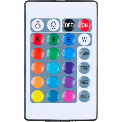 Grundig - LED RGBW himmennettävä pöytävalaisin LED/0,7W/5V musta + kaukosäädin