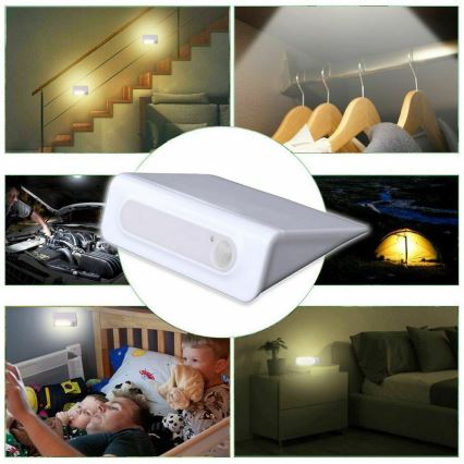 Grundig - LED-yövalo liiketunnistimella LED/3xAAA