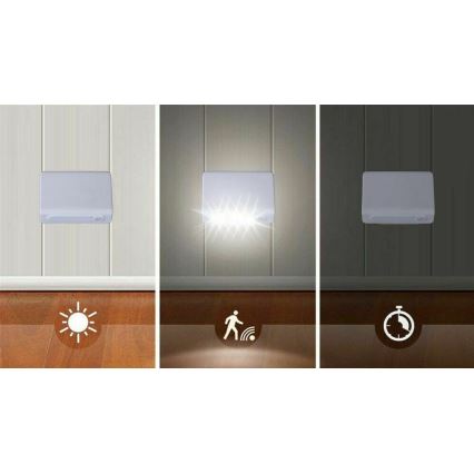 Grundig - LED-yövalo liiketunnistimella LED/3xAAA