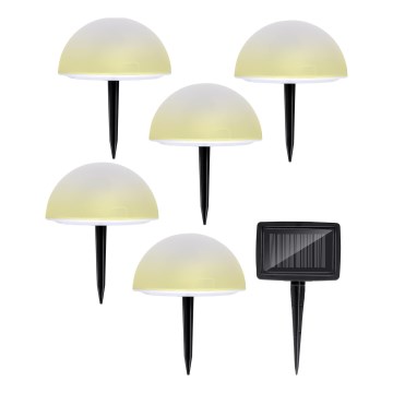 Grundig - SETTI 5x LED RGBW Aurinkovalo LED/3,2V IP44