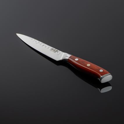 Gudaro - MIYABI 5 damaskusteräinen monitoiminen keittiöveitsi, 67-kerroksinen teräs, pituus 12,5 cm