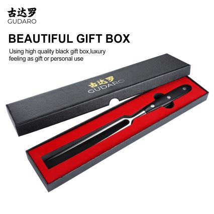 Gudaro - Keittiöhaarukka MIYABI musta/pakka