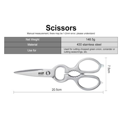 Gudaro - KENSHO 7-osainen keittiöveitsisarja akaasiapuuisessa telineessä