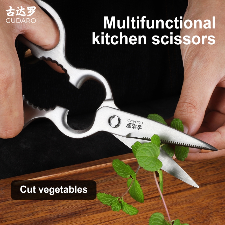 Gudaro - RONIN siipikarjansakset 20,6 cm, ruostumaton teräs