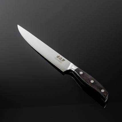 Gudaro - SHIRO 8, 67-kerroksinen damaskiteräsinen viipalointiveitsi, terän pituus 20 cm