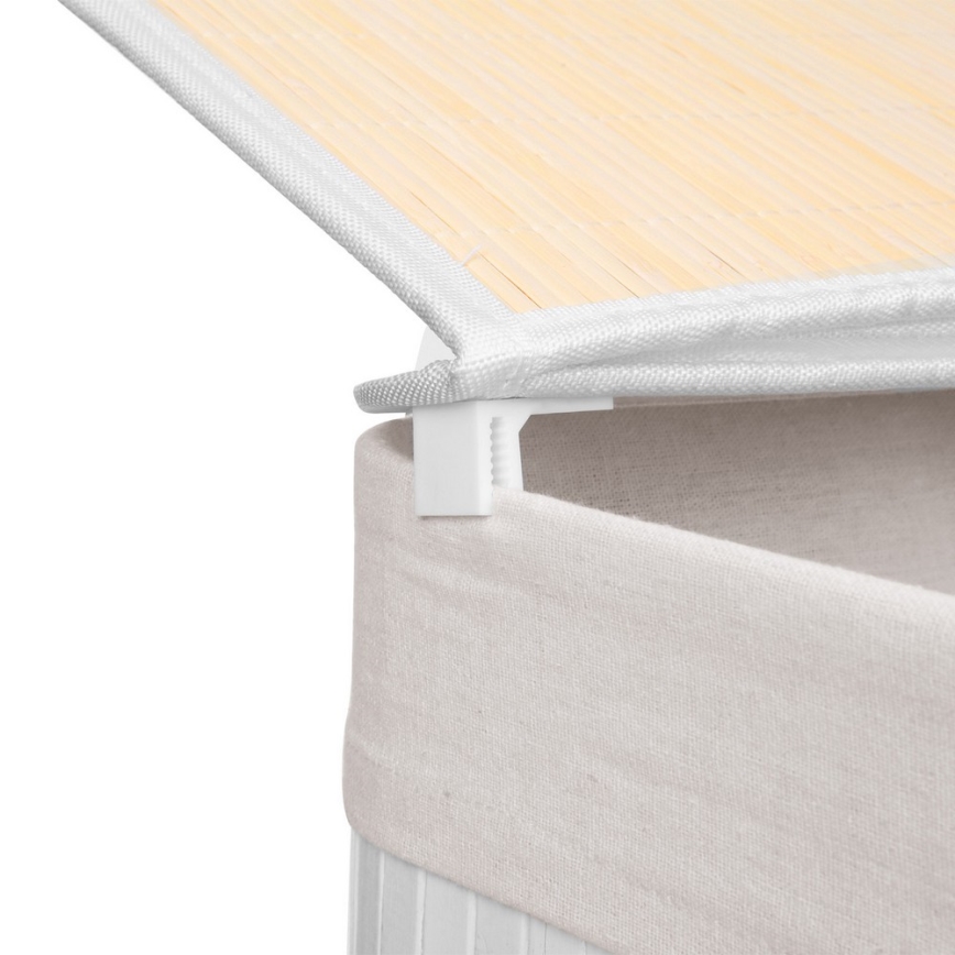 GUS-pyykkikori, valkoinen