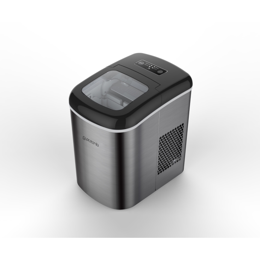 Guzzanti GZ125 - Jääpalakone 140W/230V ruostumaton teräs/musta