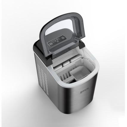 Guzzanti GZ125 - Jääpalakone 140W/230V ruostumaton teräs/musta