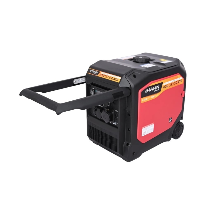Hahn & Sohn 20086 - Bensiini/LPG-sähkögeneraattori HIG 5500 G ATS 5500/5000W