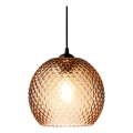 Halo Design 718368 - Riippuvalaisin vaijerilla NOBB 1xE27/40W/230V Ø 22 cm savunruskea