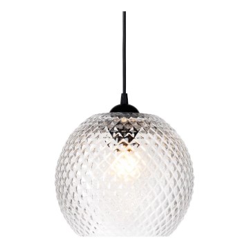 Halo Design 718436 - NOBB-riippuvalaisin kaapelilla 1xE27/40W/230V, halkaisija 22 cm, kirkas