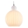 Halo Design 737321 - riippuvalaisin kaapelilla BALL BALL 1xE27/40W/230V halkaisija 32 cm valkoinen