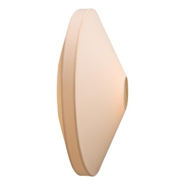 Halo Design 745111 - Seinävalaisin PARIS 1xE27/40W/230V halkaisija 56 cm kerma/tammi