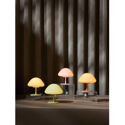 Halo Design 747085 - Pöytälamppu CANDY MINI MUSH 1xG9/25W/230V halkaisija 17 cm vihreä