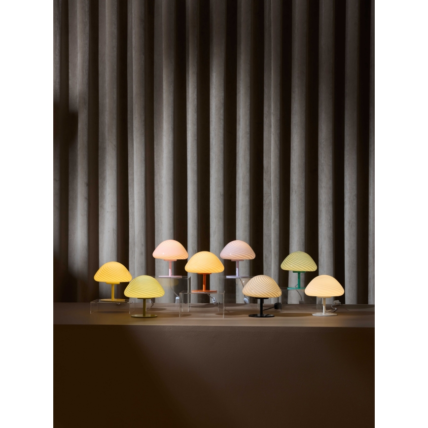 Halo Design 747085 - Pöytälamppu CANDY MINI MUSH 1xG9/25W/230V halkaisija 17 cm vihreä