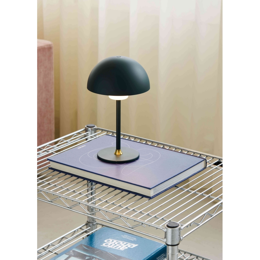 Halo Design 747580 - LED himmennettävä ladattava pöytälamppu MOON LIGHT LED/2,7W/2600 mAh vihreä