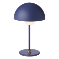 Halo Design 747603 - himmennettävä ladattava pöytälamppu MOON LIGHT LED/2,7W/2600 mAh sininen