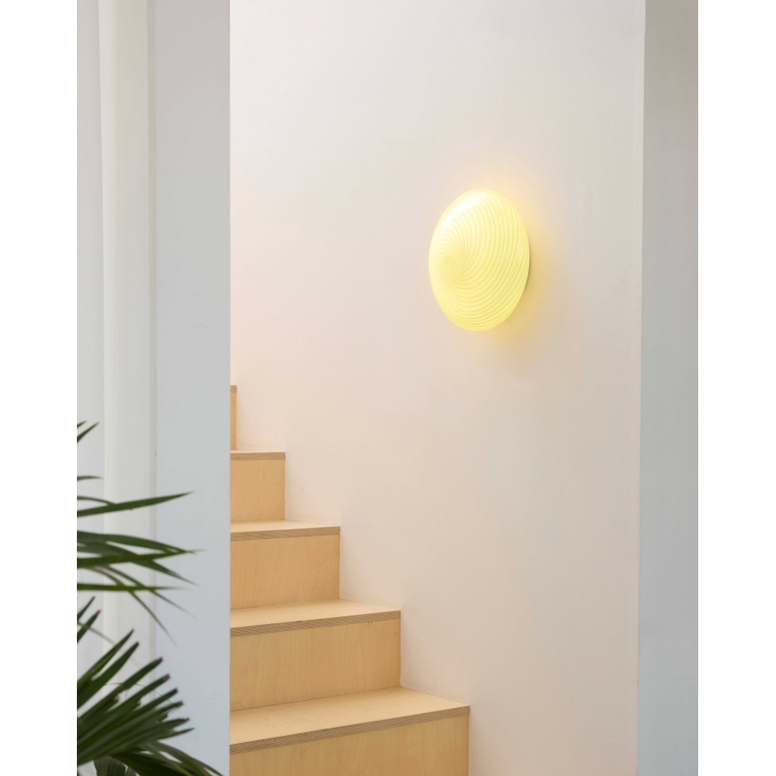 Halo Design 748693 - Kattovalaisin CANDY 1xE27/40W/230V, halkaisija 30 cm, beige/messinki