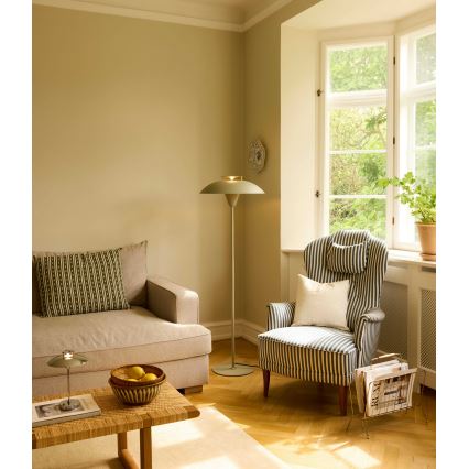 Halo Design 748990 - Lattiavalaisin STEPP 1xE27/28W/230V beige/messinki