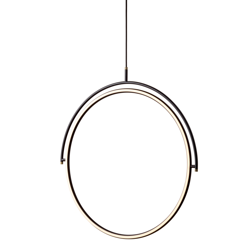 Halo Design 749539 - TILT LED-himmennettävä riippuvalaisin vaijerilla, LED/40W/230V, halkaisija 40 cm, musta