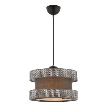 HALO-riippuvalaisin 1xE27/60W/230V ruskea/harmaa