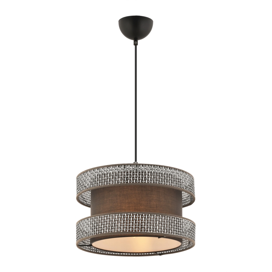 HALO-riippuvalaisin 1xE27/60W/230V ruskea/harmaa