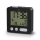 Hama - Herätyskello LCD-näytöllä ja lämpömittarilla 2xAAA musta