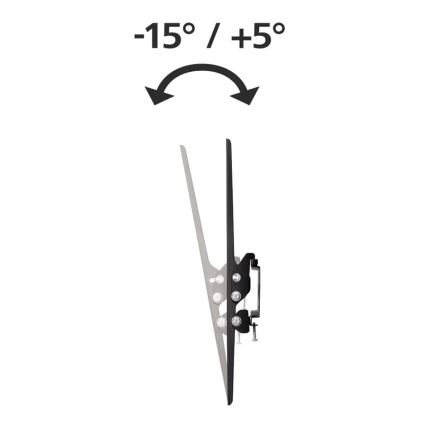Hama - Kallistuva seinäteline TV:lle 32-75 musta