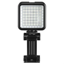 Hama - LED Himmennettävä valo puhelimiin, kameroihin ja videokameroihin LED/5,5W/2xAA