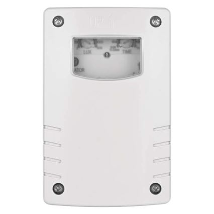 Hämäräkytkin 1800W/230V IP65 valkoinen
