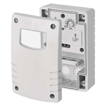 Hämäräkytkin 1800W/230V IP65 valkoinen