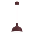 HANDA-riippuvalaisin kaapelilla 1xE27/15W/230V, bordo