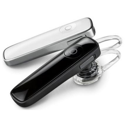 Handsfree-kuulokkeet mikrofonilla, valkoinen