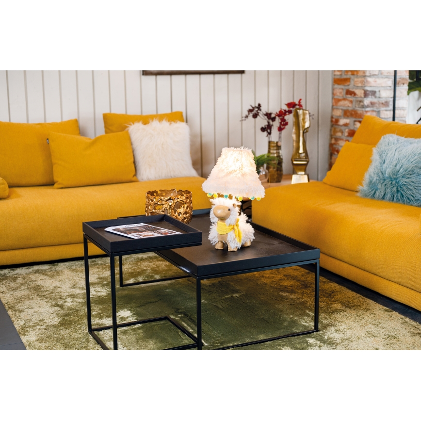 Happy Lamps - Lasten LED-pöytävalaisin ALMA LED/5,4W/230V laama