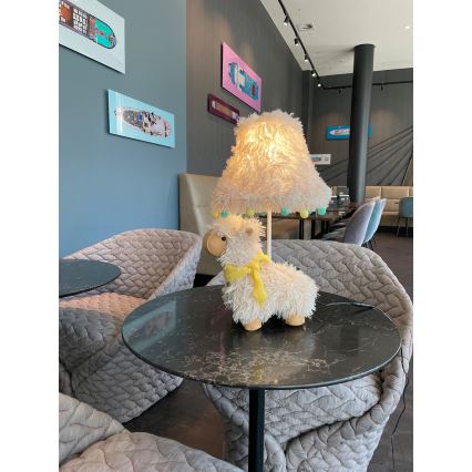 Happy Lamps - Lasten LED-pöytävalaisin ALMA LED/5,4W/230V laama