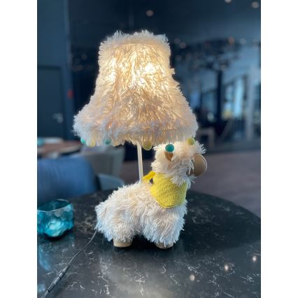 Happy Lamps - Lasten LED-pöytävalaisin ALMA LED/5,4W/230V laama