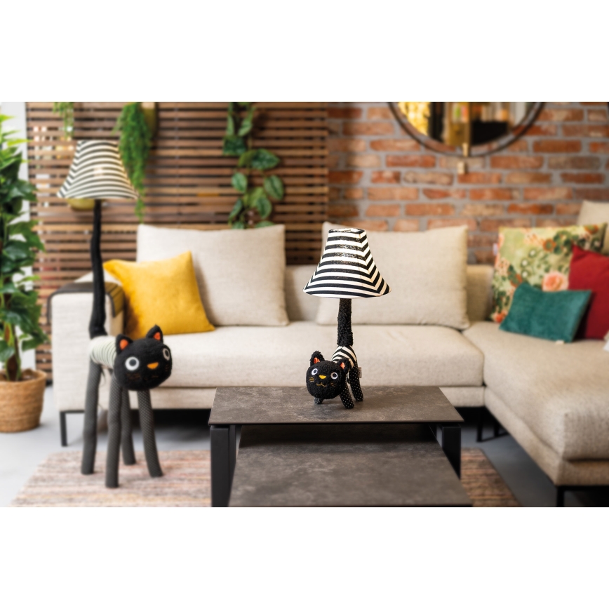 Happy Lamps - Lasten LED-pöytävalaisin BABY LUNA LED/5,4W/230V kissa