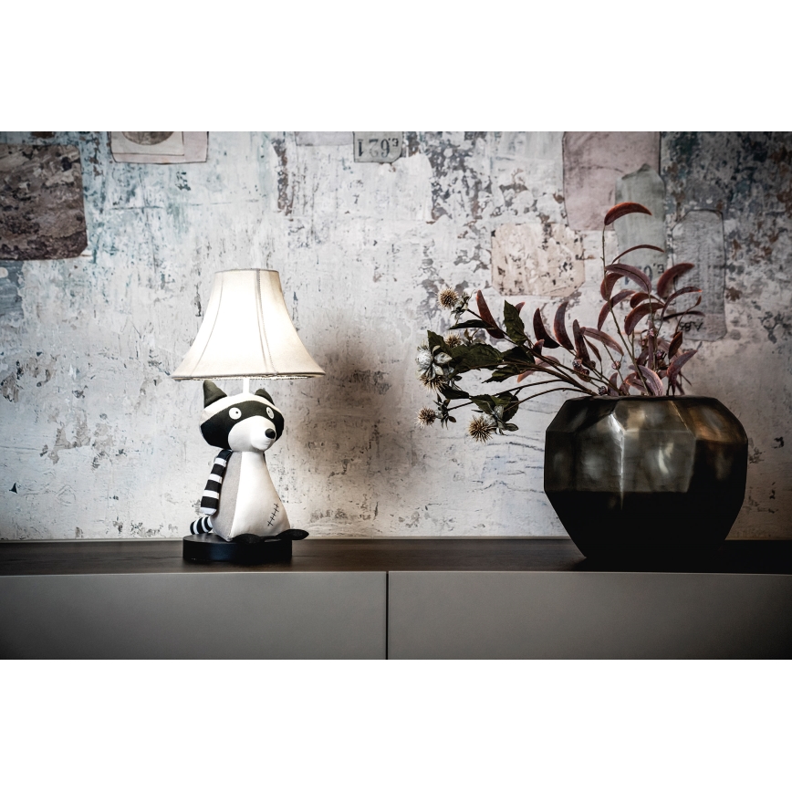 Happy Lamps - Lasten LED-pöytävalaisin BEN LED/5,4W/230V pesukarhu