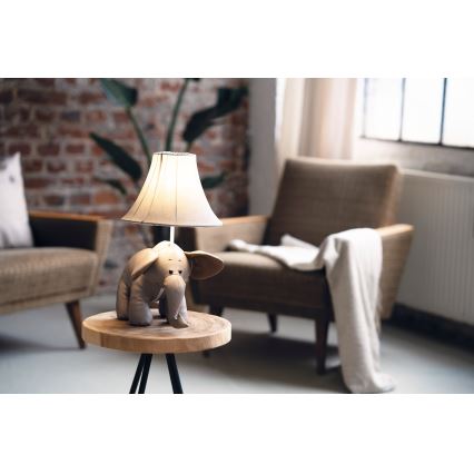 Happy Lamps - Lasten LED-pöytävalaisin BOBBY LED/5,4W/230V norsu