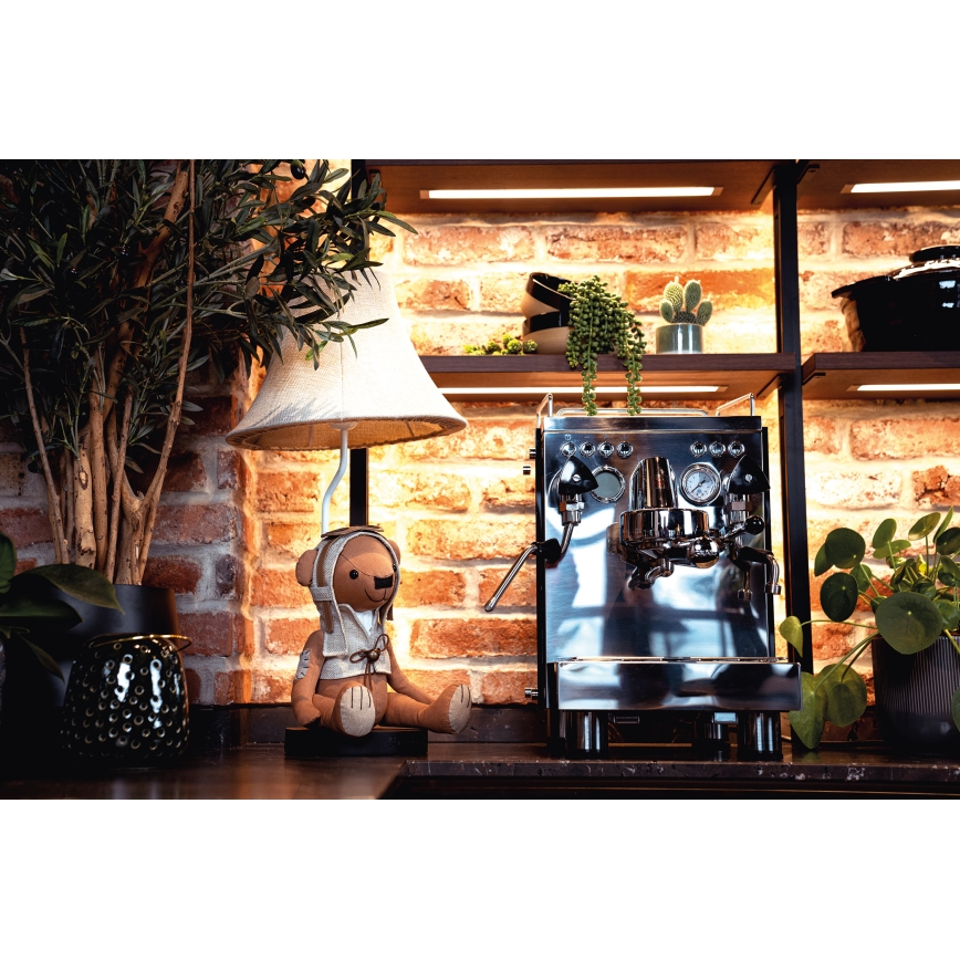 Happy Lamps - Lasten LED-pöytävalaisin CHARLES LED/5,4W/230V karhu