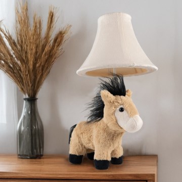 Happy Lamps - Lasten LED-pöytävalaisin ELVIS LED/5,4W/230V hevonen