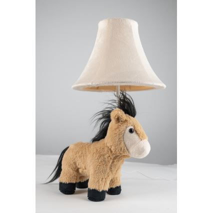 Happy Lamps - Lasten LED-pöytävalaisin ELVIS LED/5,4W/230V hevonen