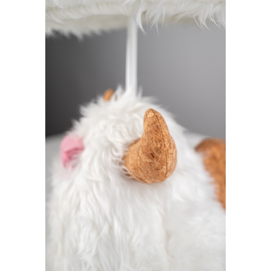 Happy Lamps - Lasten LED-pöytävalaisin HUGO LED/5,4W/230V sonni