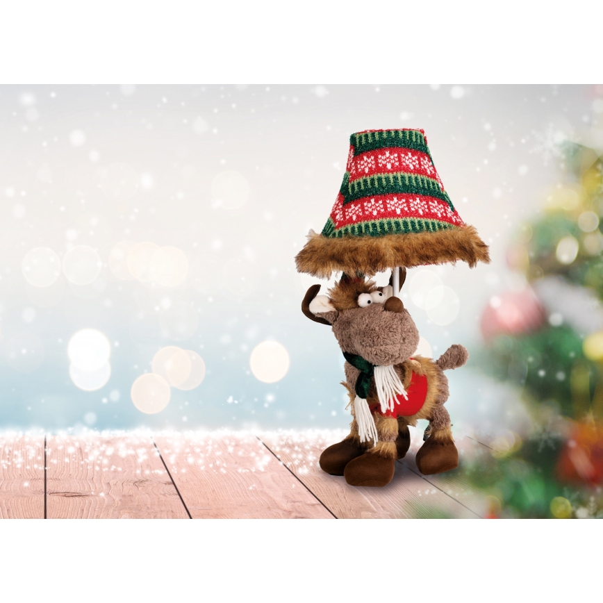 Happy Lamps - Lasten LED-pöytävalaisin RUDI LED/5,4W/230V poro