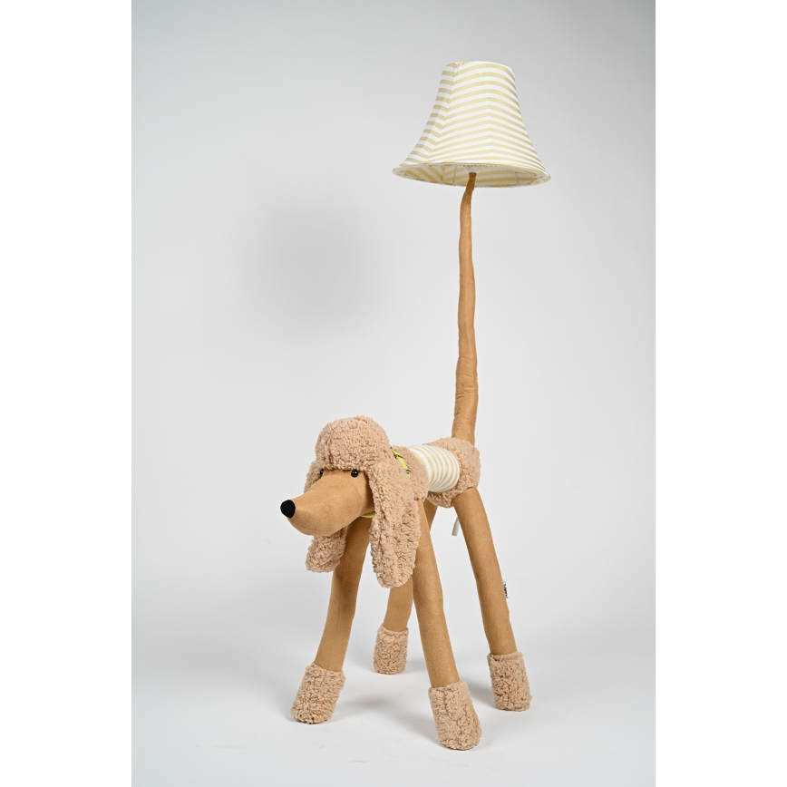 Happy Lamps - LED Lasten lattiavalaisin BELLO LED/5,4W/230V villakoira