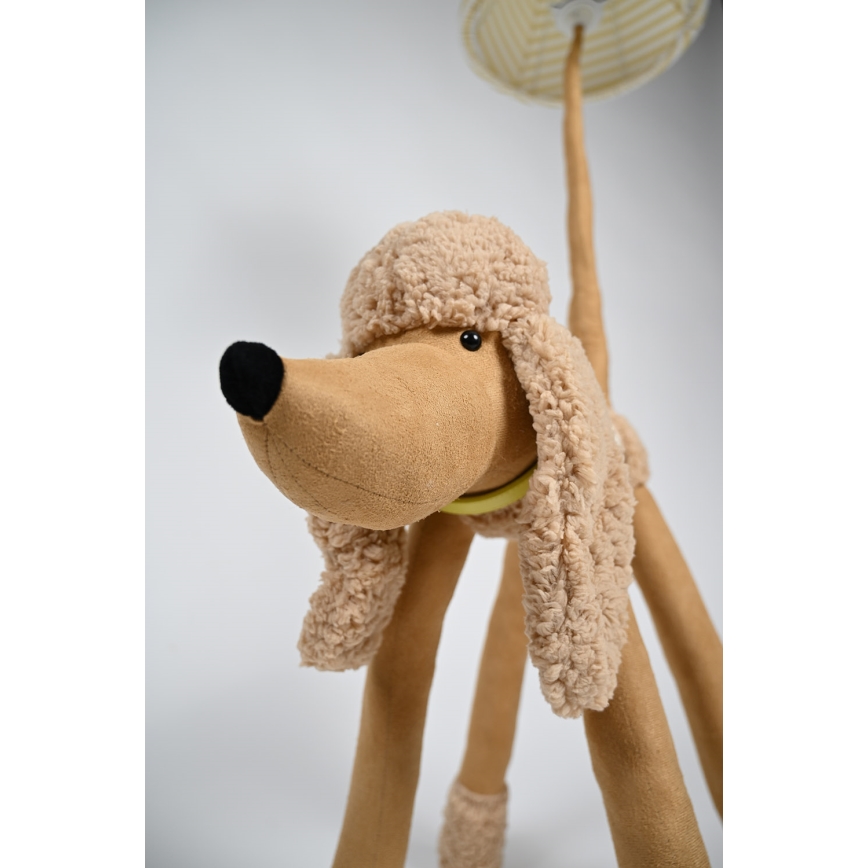 Happy Lamps - LED Lasten lattiavalaisin BELLO LED/5,4W/230V villakoira