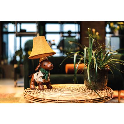 Happy Lamps - LED Lasten pöytävalaisin SPIKE LED/5,4W/230V metsästyskoira