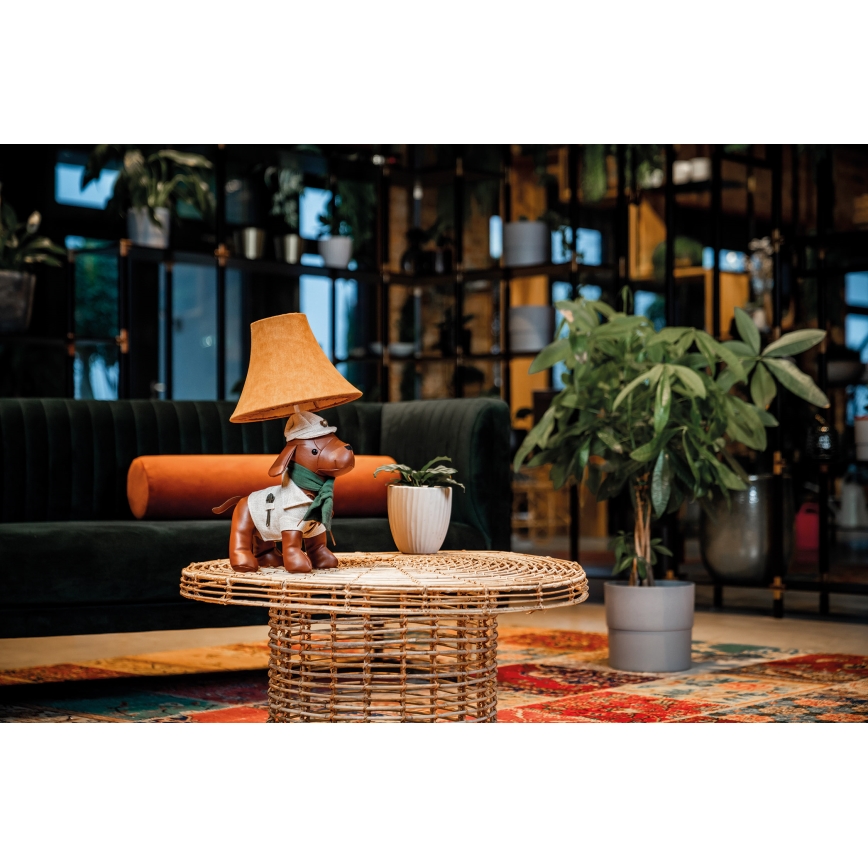 Happy Lamps - LED Lasten pöytävalaisin SPIKE LED/5,4W/230V metsästyskoira